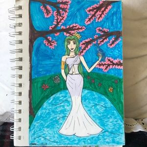 Harvest Moon Harvest Goddess Traditional Art